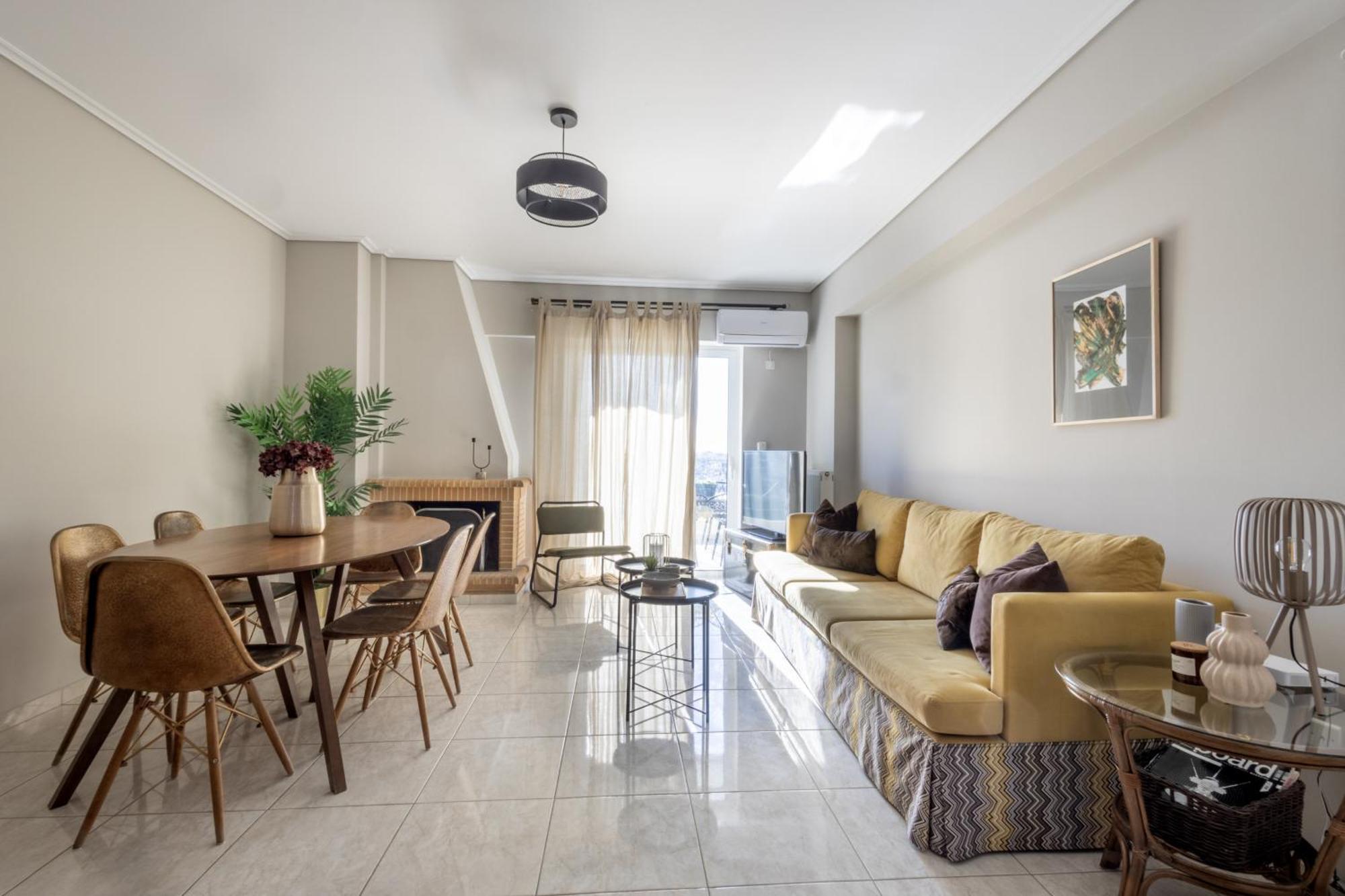Renovated 3 Bedroom Apt With Acropolis View Αθήνα Εξωτερικό φωτογραφία