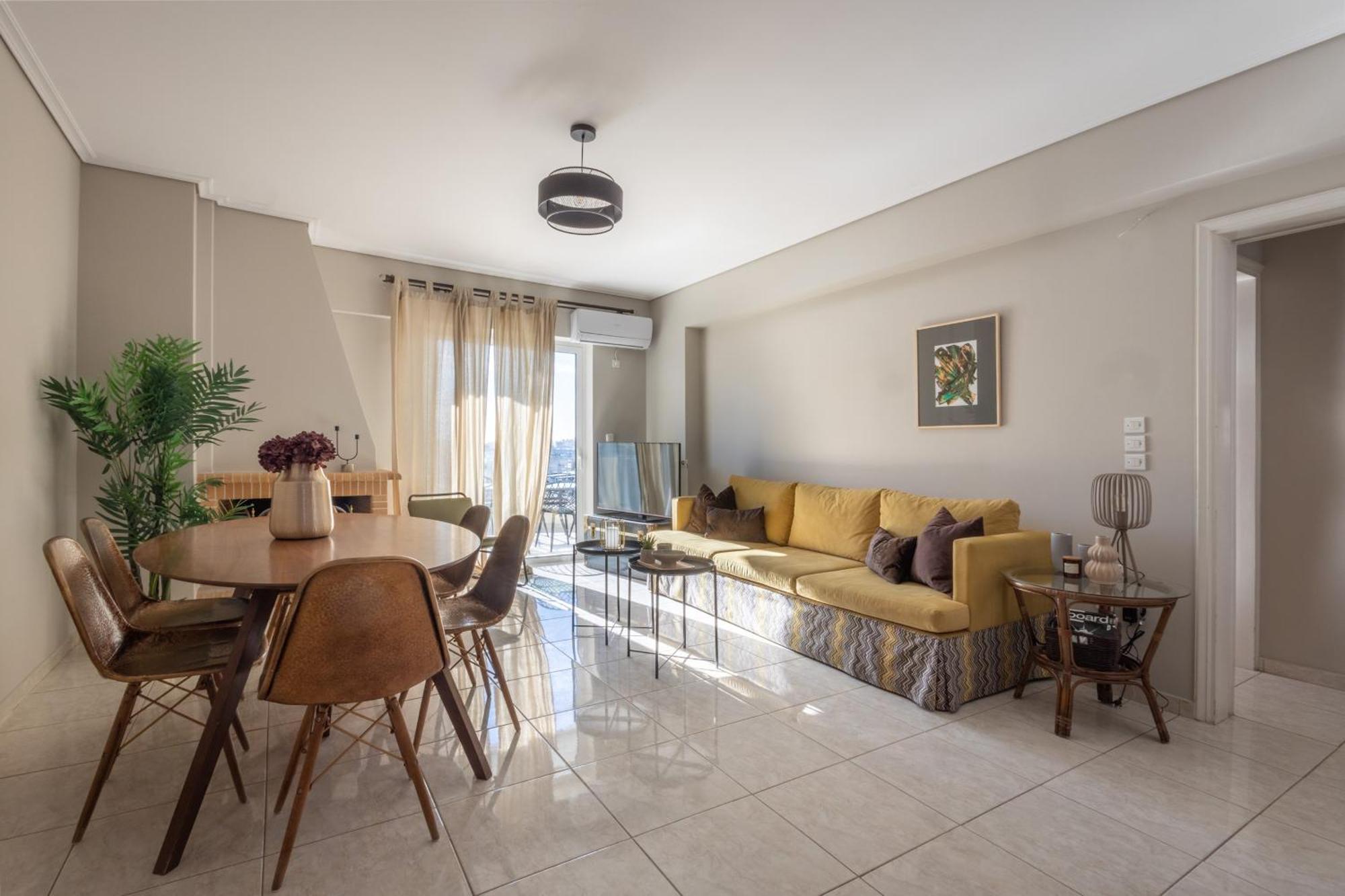 Renovated 3 Bedroom Apt With Acropolis View Αθήνα Εξωτερικό φωτογραφία